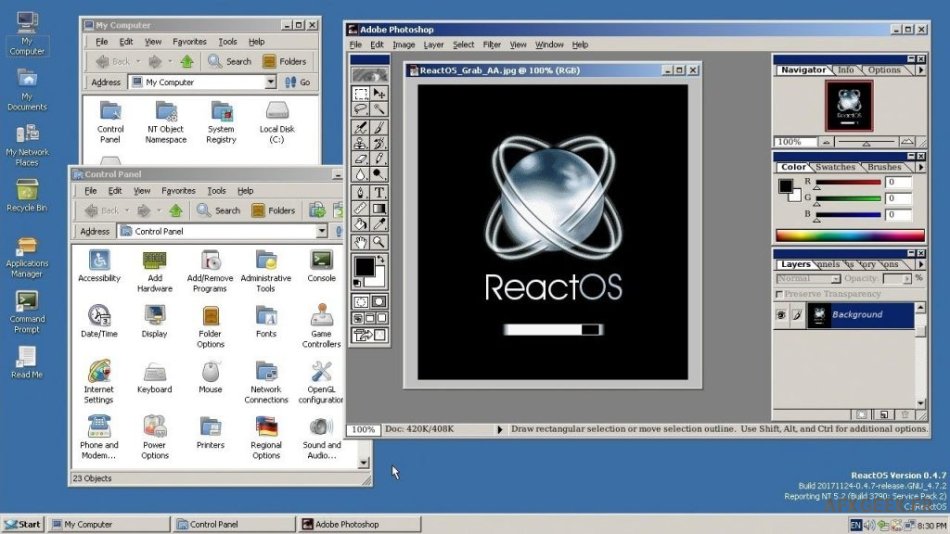 ReactOS: Une copie de Windows Open source