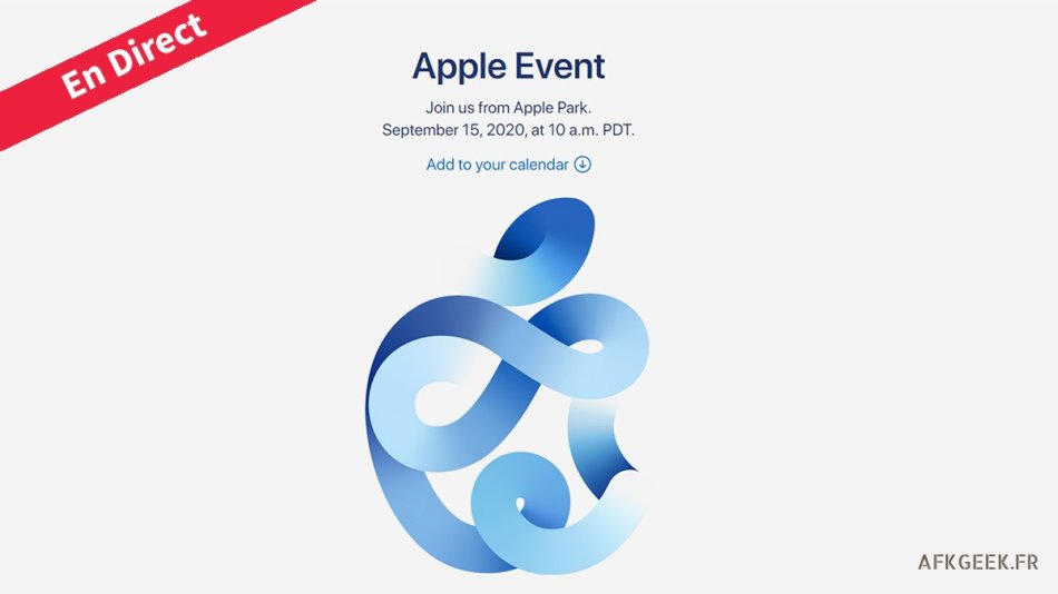 Suivez en direct la Keynote d’Apple !