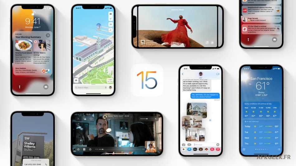 WWDC iOS 15 : les nouveautés et tout ce qu’il faut savoir !
