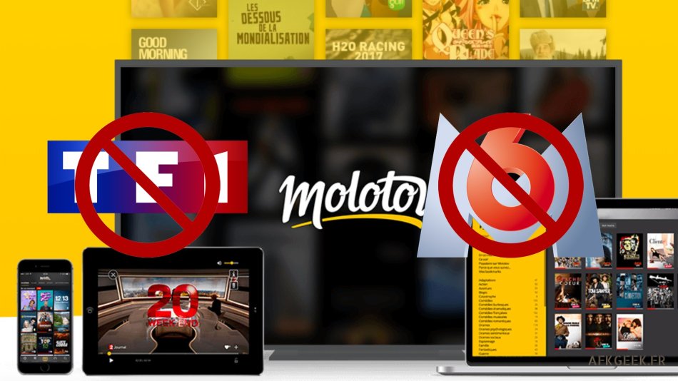 Molotov TV : l’application dans la tourmente!