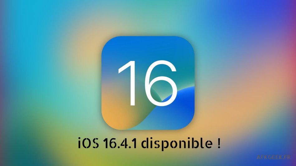 iOS 16.4.1 est disponible pour tous !