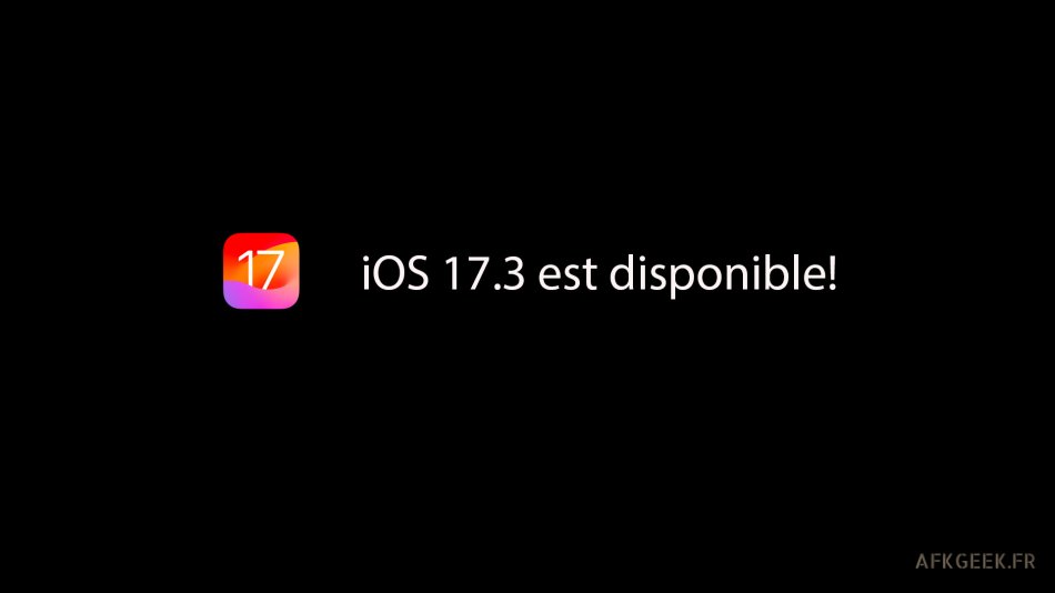 iOS 17.3 : Apple renforce la sécurité des données avec des fonctionnalités innovantes